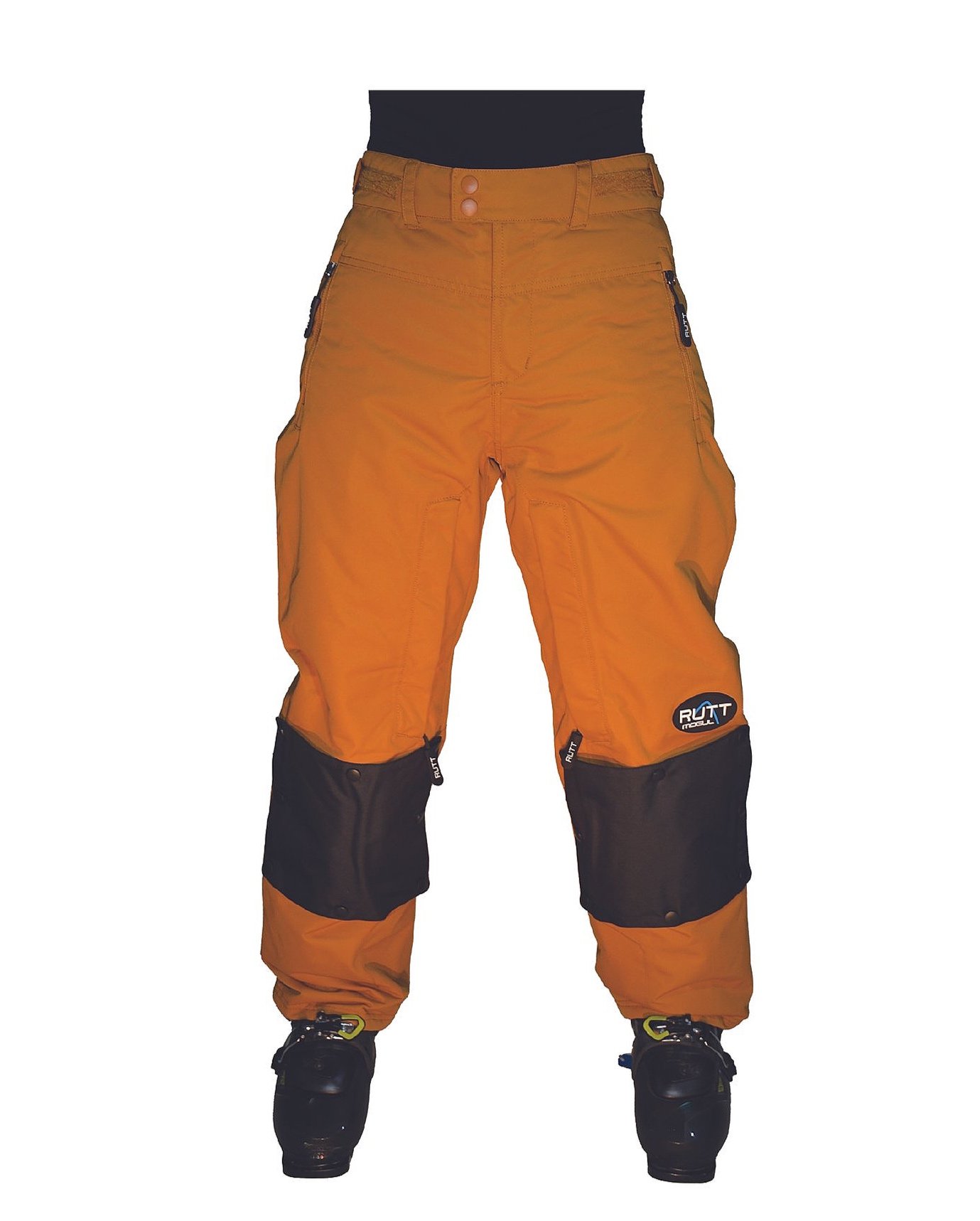 CLASSIC RUTT MOGUL PANTS, CAMEL INSULATED W/ BLACK Patches — RUTT MOGUL PANTS CLASSIC RUTT MOGUL PANTS, CAMEL INSULATED W/ BLACK Patches — RUTT MOGUL PANTS